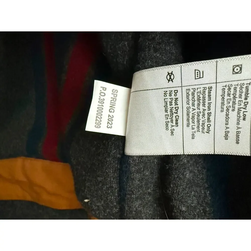 Carhartt OJ3828-M Blanket Lined Duck Jacket Brown Relaxed Fit 3XL Work Coat